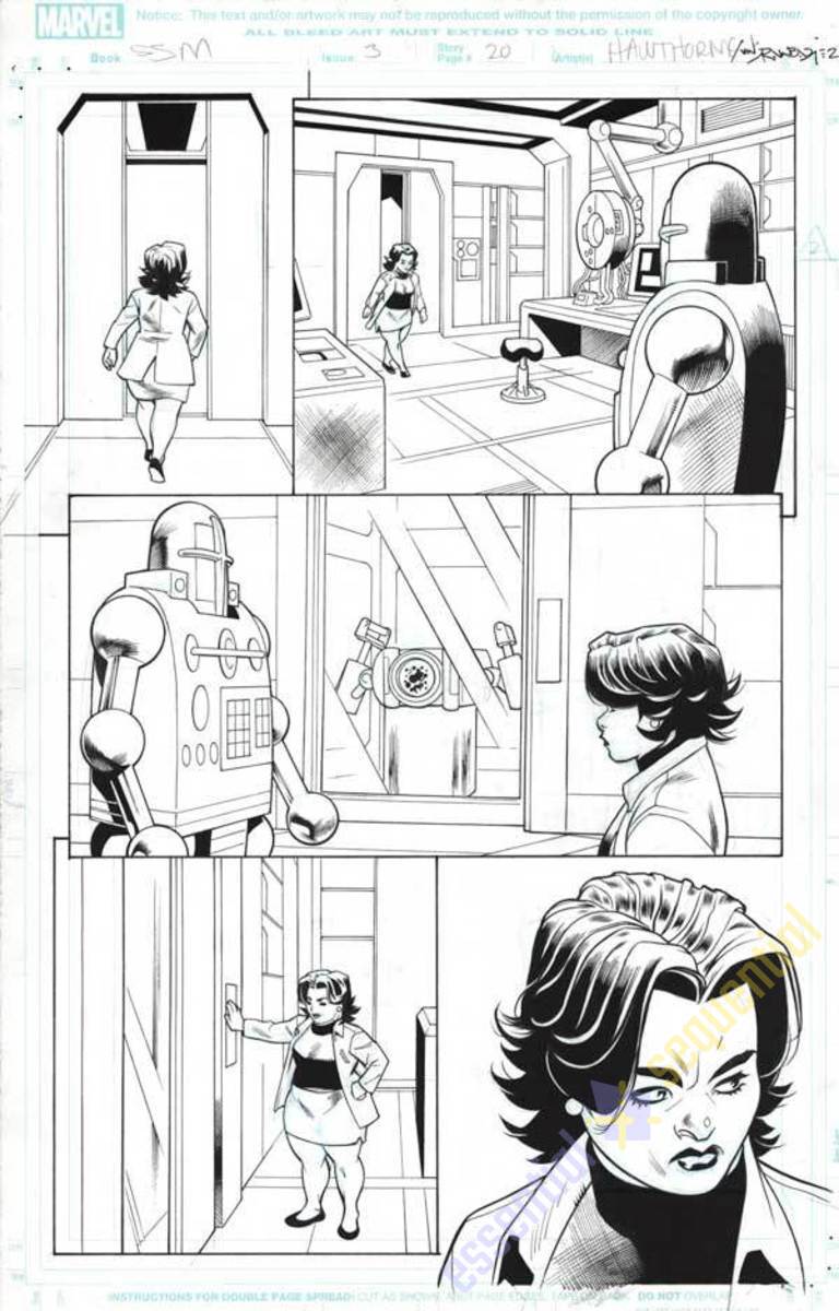 Superior Spider-Man #3 p.20 by Mike Hawthorne and Wade von Grawbadger 1 Superior Spider-Man #3 p.20 by Mike Hawthorne and Wade von Grawbadger