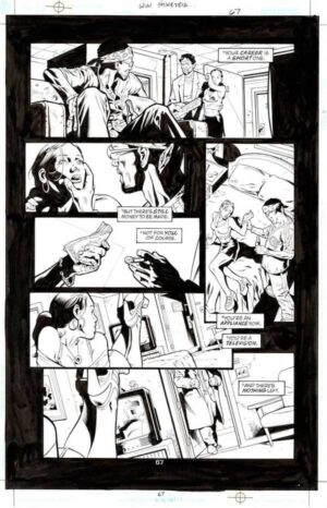 Wonder Woman: The Hiketeia p.67 by JG Jones and Wade Von Grawbadger