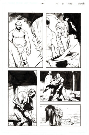 X-O Manowar #13 page 3 by Cary Nord