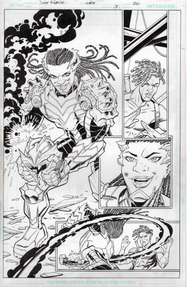 Aquaman: The Becoming #3 page 20 by Scott Koblish and Wade von Grawbadger
