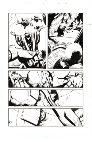 X-O Manowar #11 page 16 by Cary Nord