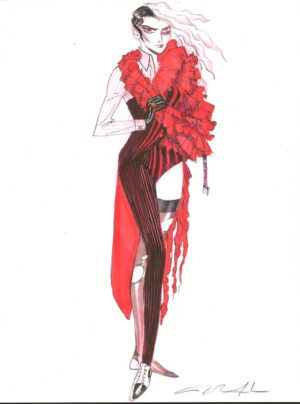 Dashing Vampire Character by Mindy Lee