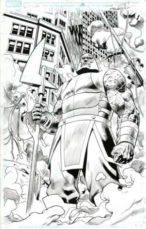 Superior Spider-Man #1 p.19 by Mike Hawthorne and Wade von Grawbadger