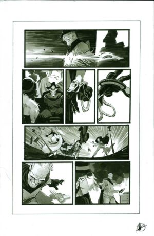 Batman: WKP: Harley Quinn #3 p.02 by Matteo Scalera