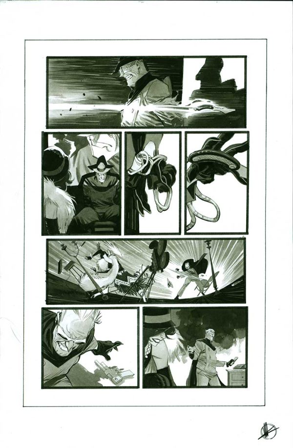 Batman: WKP: Harley Quinn #3 p.02 by Matteo Scalera