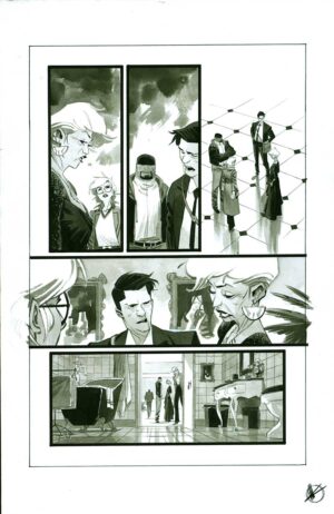 Batman: WKP: Harley Quinn #3 p.18 by Matteo Scalera