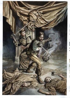 Seven Swords #1 Cover by JG Jones