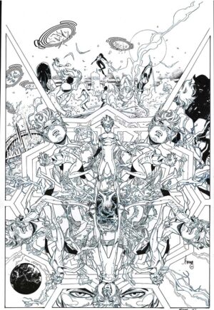 Young Justice #16 Cover by John Timms