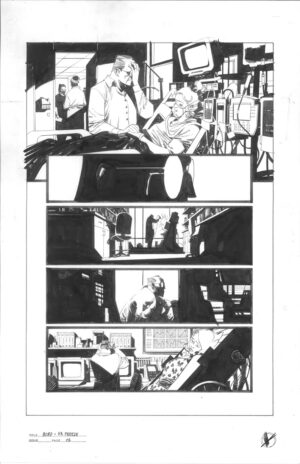 Batman: One Bad Day-Mr. Freeze #1 p.12 by Matteo Scalera