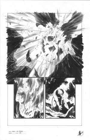 Batman: One Bad Day-Mr. Freeze #1 p.55 by Matteo Scalera