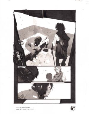 The Ambassadors #6 p.01 by Matteo Scalera