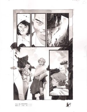 The Ambassadors #6 p.16 by Matteo Scalera