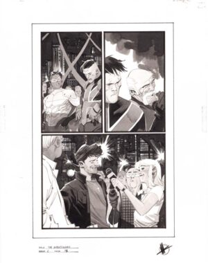 The Ambassadors #6 p.32 by Matteo Scalera