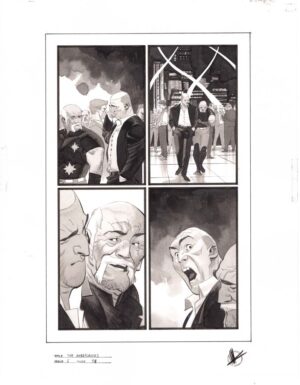 The Ambassadors #6 p.34 by Matteo Scalera