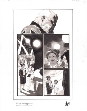 The Ambassadors #6 p.36 by Matteo Scalera