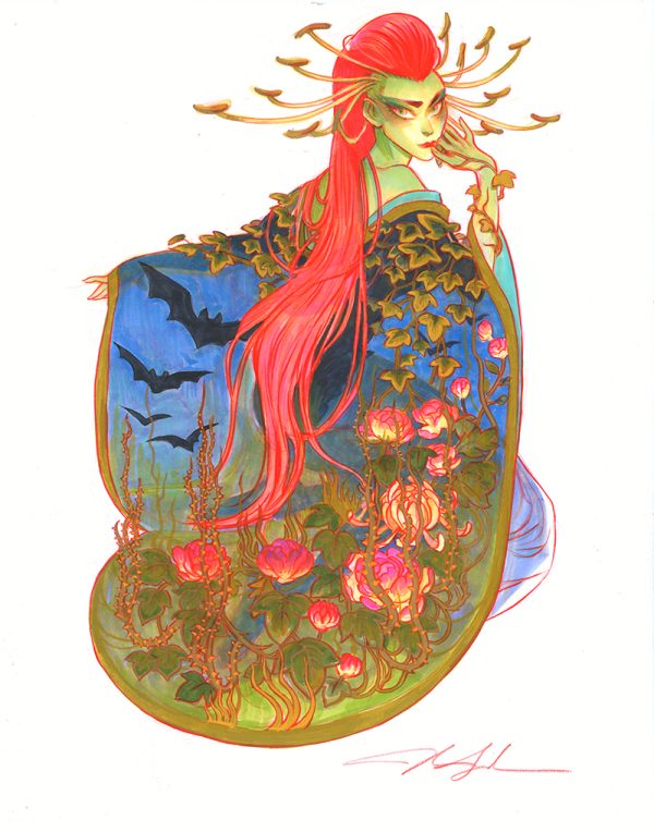 Extravagant Poison Ivy by Mindy Lee