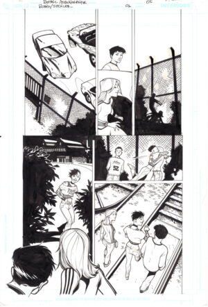 Robin/Spoiler Special #1 Page 5 by Rafael Albuquerque