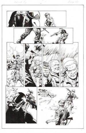 Before Watchmen: Comedian #5 p.12 by JG Jones