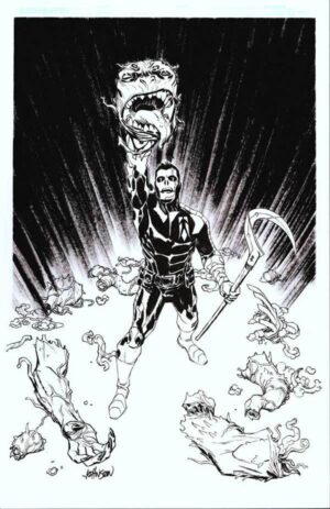 Shadowman #4 Cover by Dave Johnson