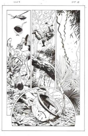 Before Watchmen: Comedian #4 p.18 by JG Jones