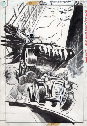 Batman Toyman #2 Cover by Klaus Janson