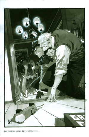 White Knight Presents: Harley Quinn #2 Cover by Matteo Scalera