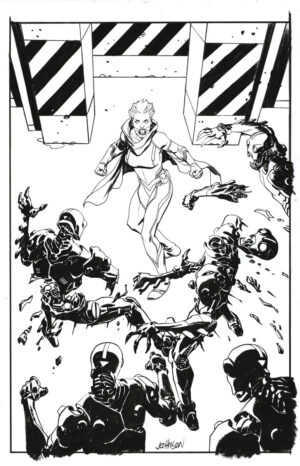 The Union #3 Variant Cover by Dave Johnson