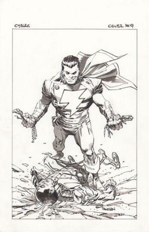 Cyborg #9 Cover by Dan Panosian