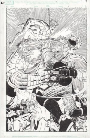 Avengers#6 Cover by Romita Jr & Janson
