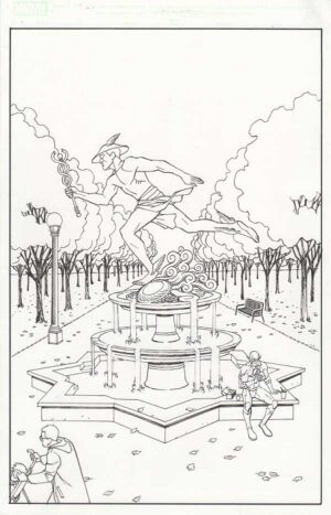 Flash #9 Cover by Dave Johnson