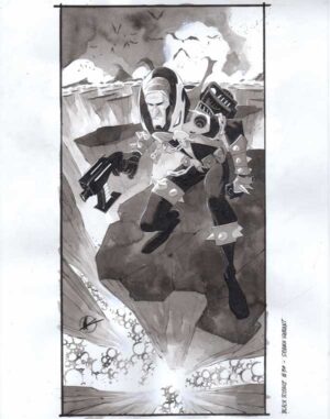 Black Science #30 Cover by Matteo Scalera