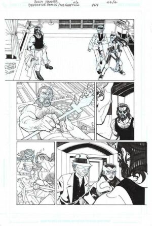 Detective Comics: The Question #864 Page 02 by Cully Hamner
