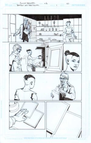 Batman and the Signal #1 p.10 by Cully Hamner