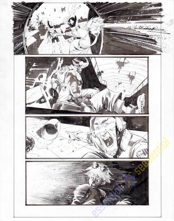Black Science #37 p.12 by Matteo Scalera