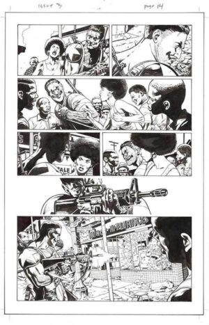 Before Watchmen: Comedian #3 p.14 by JG Jones