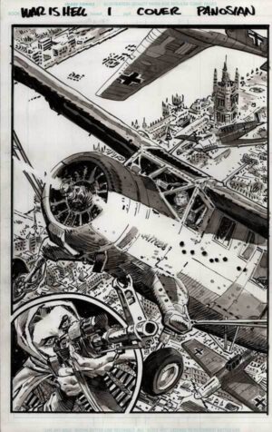 War Is Hell #1 Cover by Dan Panosian