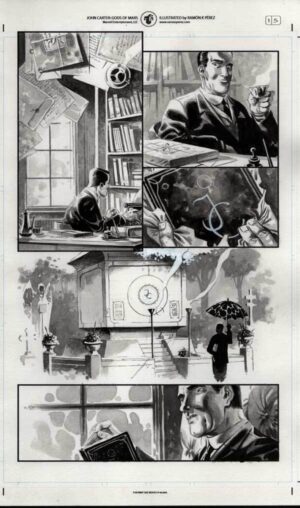 John Carter: God of Mars #1 p.05 by Ramon Perez