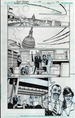 Green Lantern #20 p53 by Cully Hamner