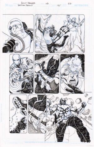 Batman Beyond #25 p.22 by Cully Hamner