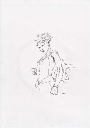 Ms. Marvel Loot Crate Tshirt Design by Bengal