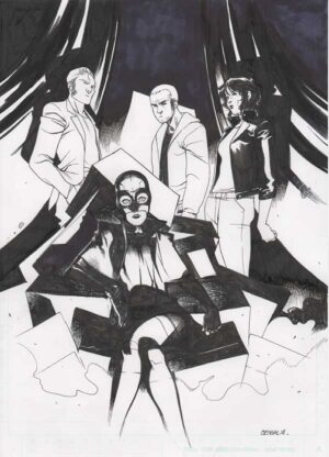 The Magic Order #5  Var Cover by Bengal