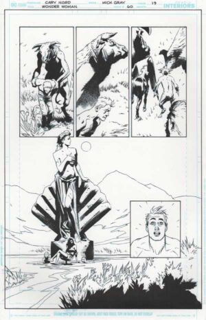 Wonder Woman #60 p.19 by Cary Nord