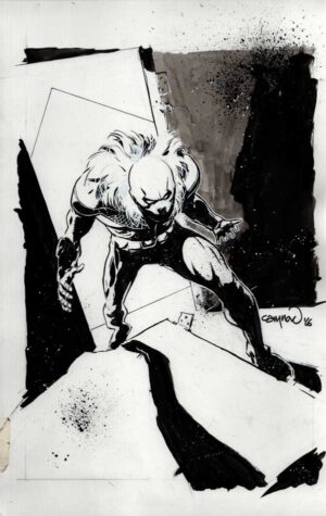 Deathstroke #10 p.20 by Cary Nord