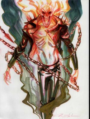 Ghost Rider by Mindy Lee