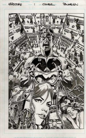 Hardcore #1 Cover by Dan Panosian