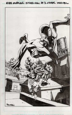 Miles Morales Spider-Man #3 Cover by Dan Panosian