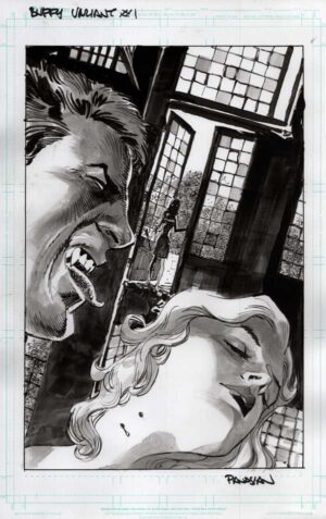 Buffy the Vampire Slayer #1 Secret Variant by Dan Panosian