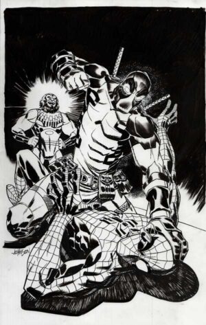 Spider-Man Deadpool #45 Cover by Dave Johnson