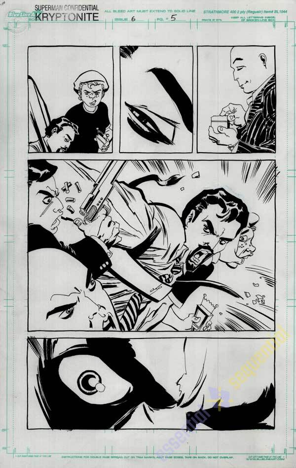 Superman Confidential Kryptonite #6 p.05 by Tim Sale