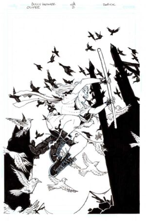 Oliver #2 Cover by Cully Hamner